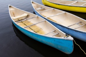 climate controlled storage keeps canoes in healthy shape