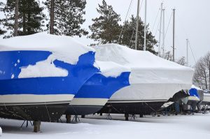 boat storage in the winter