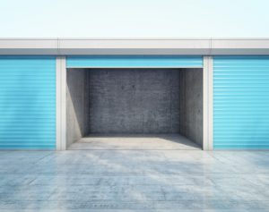 storage unit entrance