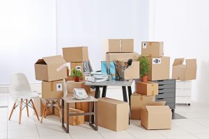 office furniture ready to go into an Ottawa storage unit